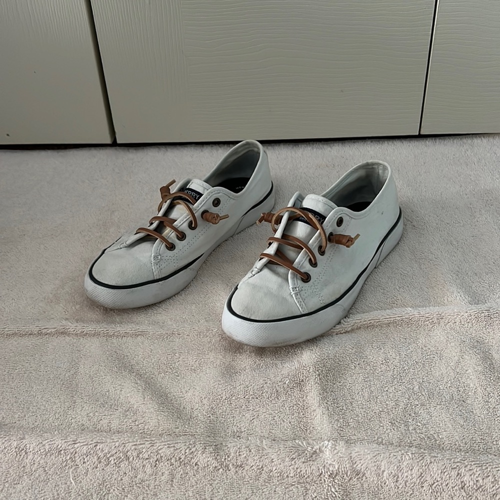 Sperry White Sneakers!!